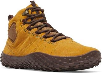 Merrell Wrapt Waterproof Mid Hiking Sneaker in Maple at Nordstrom, Size 10.5