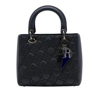 Dior Pre-owned Lady Dior - Dames - Vintage Handtas - Zwart - ONE Size - Leer - Vintage
