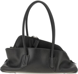 The Attico Leather small La Passeggiata bag Woman One Size