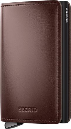 Secrid Premium Slimwallet+ Dusk in Dark Brown at Nordstrom