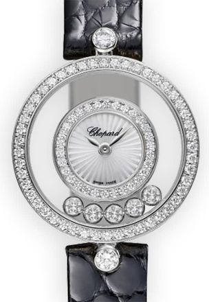 Chopard Happy Diamonds Quartz White Dial Ladies Watch 203957-1214