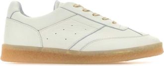 Maison Margiela White Leather Sneakers
