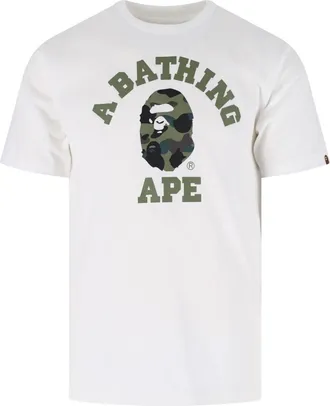 A Bathing Ape T-Shirt 1St Camo College