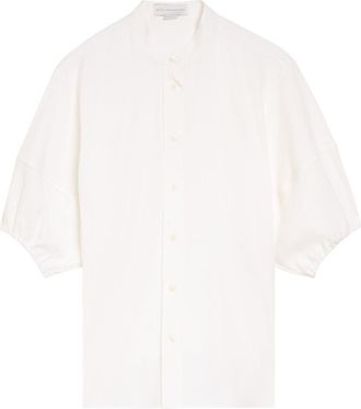 Stella McCartney Stella Mccartney Balloon Sleeve Cotton Shirt - White - 42 (UK10 / S)