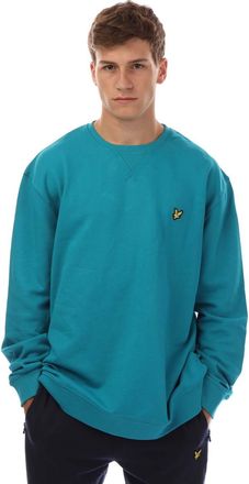 Lyle & Scott Heren Sweatshirt met ronde hals (Blauw)