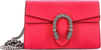 Gucci Dionysus Bag Leather Super Mini clutch bag - Roze