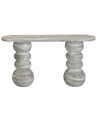 TOV Furniture Hyre Indoor/Outdoor Concrete Console Table