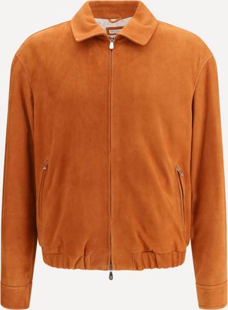 Brunello Cucinelli Giacca in pelle Man XL