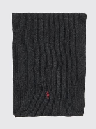 Polo Ralph Lauren Scarf Men color Charcoal
