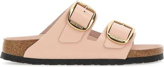 Birkenstock Birken Arizona sandals - women - Cork/Polyethylene vinyl acetate (PEVA)/Leather/Leather - 41 Regular - Pink