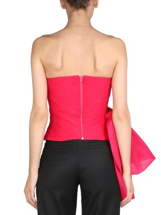 Anouki Draped Bow Blouse - Pink