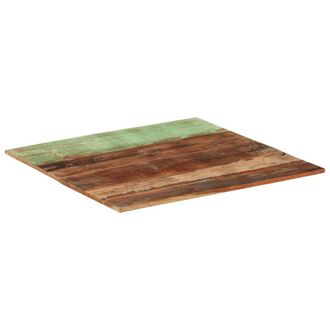 Berkfield Home Square Table Top 80x80 cm 15-16 mm Solid Reclaimed Wood