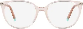 Tiffany & Co. 54mm Phantos Optical Glasses in Nude at Nordstrom