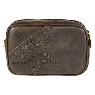 Golden Goose Cross Body Bags, female, Brown, Size: ONE SIZE Mini Star Bag Treated Leather