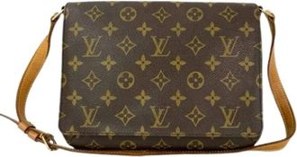 Louis Vuitton Pre-owned Cross Body Bags, female, Brown, Size: ONE SIZE Pre-owned Vintage Cross Body Bag