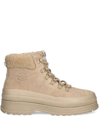 GANT Wintly lace-up ankle boots - Neutrals