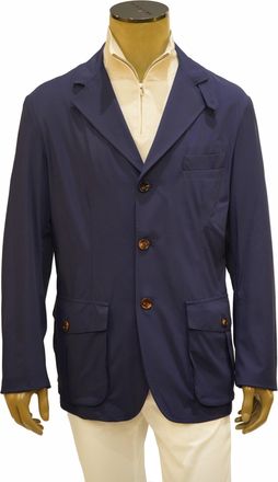 Kiton Kired Piggi Nylon-Elastane Jacket