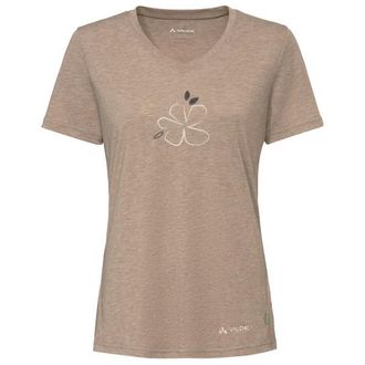 Vaude Skomer Print T-Shirt III T-Shirt f&uuml;r Damen | beige/braun