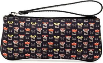 Fendi Pre-owned Clutches, female, Black, Size: ONE SIZE Pre-owned Vintage Leather Clutch