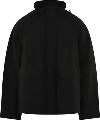 Balenciaga Jassen, Heren, Zwart, S, Kick Parka Zwart