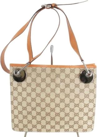 Gucci Borsa a spalla GG Canvas Pre-owned - - Pre-owned - Donna - Beige - ONE SIZE