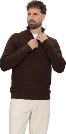 Selected Sweaters - Heren - Truien - Bruin - Maat: M