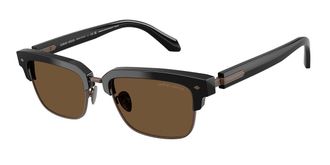 Giorgio Armani AR8243 587553 Mens Sunglasses Brown Size 52