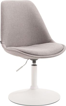 Clp Silla De Comedor Maverick En Tela Gris Blanco
