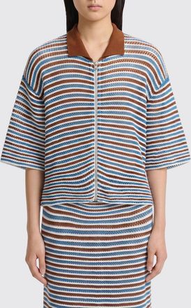 Marni Cardigan alluncinetto in cotone a righe