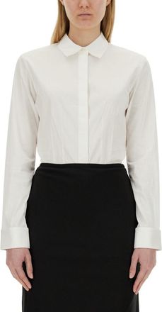 Helmut Lang Poplin Fitted Shirt-Donna