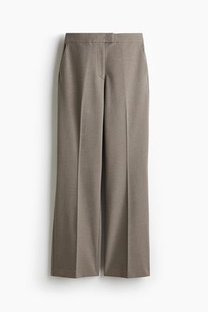 H&M Bootcut-Hose - Greigemeliert