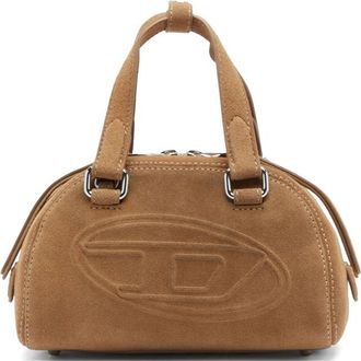 Diesel Mini 1DR Dome Leather Tote Bag