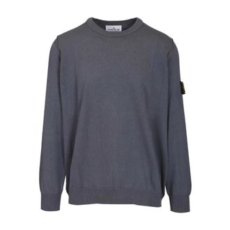 Stone Island Knitwear - male - Stone Island - Round-neck Knitwear - Gray - 2XL - Knitwear