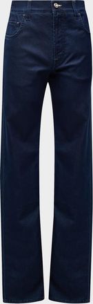 Stefano Ricci Men & apos;s Straight-Fit Dark Wash Jeans