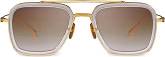 Dita Eyewear square-frame sunglasses - Gold