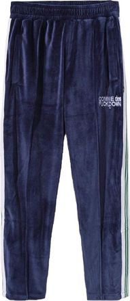 Comme des Fuckdown Blue Polyester Mens Track Pant