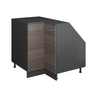 Vicco Armario Para Techo Inclinado Armario De Esquina Rion, Gris Noble, 75.6 X 81.6 Cm Con 1 Puerta, Carcasa Del Armario 60 Cm De Profundidad, Vicco