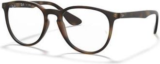 Ray-Ban 51mm Round optical glasses in Tortoise at Nordstrom