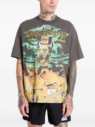 Represent x Iron Maiden Holy Smoke T-Shirt - Grey