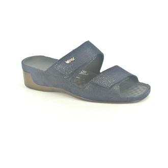 Vital Blauw print Muil 2B SpieZ - Dames - Schoenen - Blauw - Maat: 36 EU