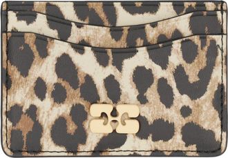 Ganni Bou Faux Leather Card Holder