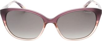 Banana Republic Womens Banana Republic Grey SF Polarized Lens Shaded Violet Sunglasses - Size: ONE size