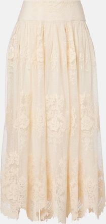 Zimmermann Gonna lunga Hypnotic in pizzo