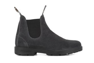 Blundstone Unisex 1910 Steel Grey Suede Chelsea Boot - Size UK 12