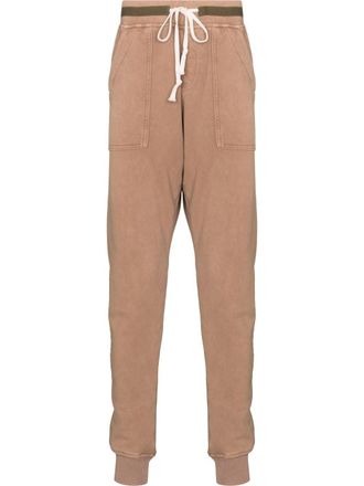 Greg Lauren Pantaloni sportivi con coulisse - Marrone