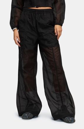 Puma Dare To Woven Track Pants in Puma Black at Nordstrom, Size X-Small