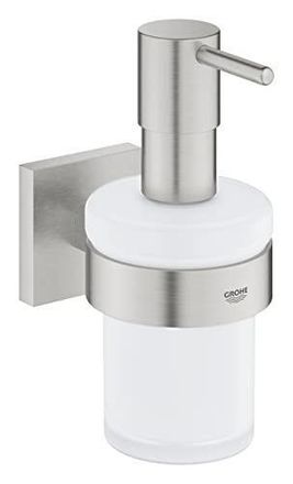 GROHE Dispensador De Jab&oacute;n Con Soporte Start Cube Supersteel