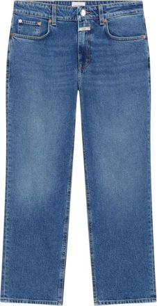 Closed Milo Jeans - Straight Fit Comfort Stretch Denim - Dames - Regular Fit Jeans - Blauw - W27 - Denim - Jeans