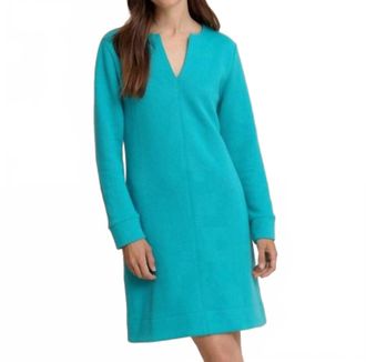Southern Tide Cady Jacquard Dress In Spruce Shade