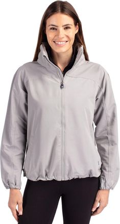 Cutter & Buck Charter Eco Recycled Womens Full-Zip Jacket